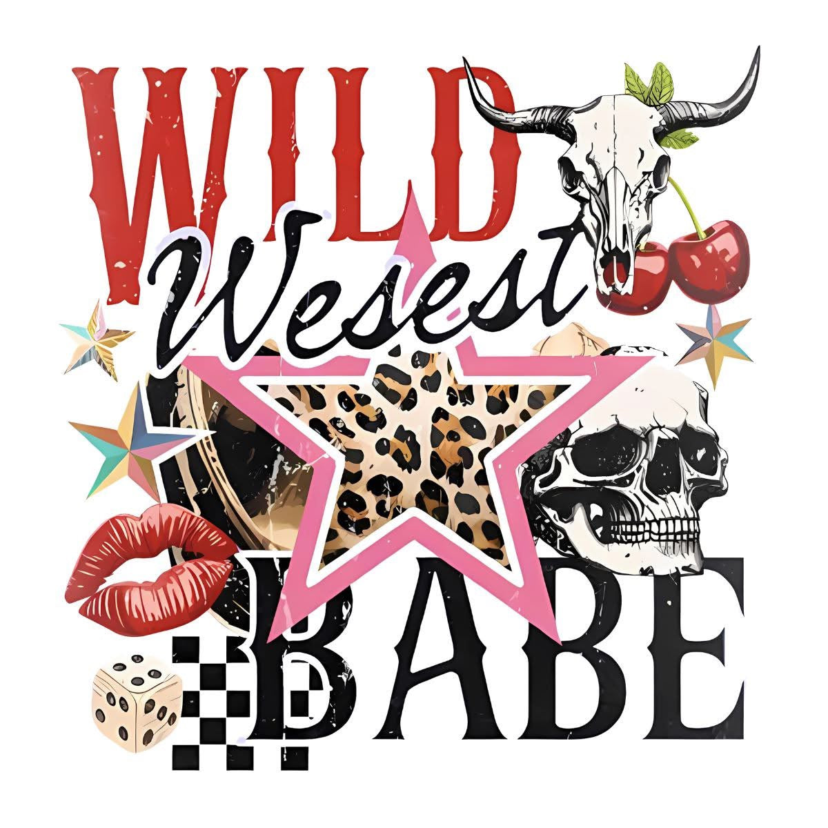 Western sublimation prints by size