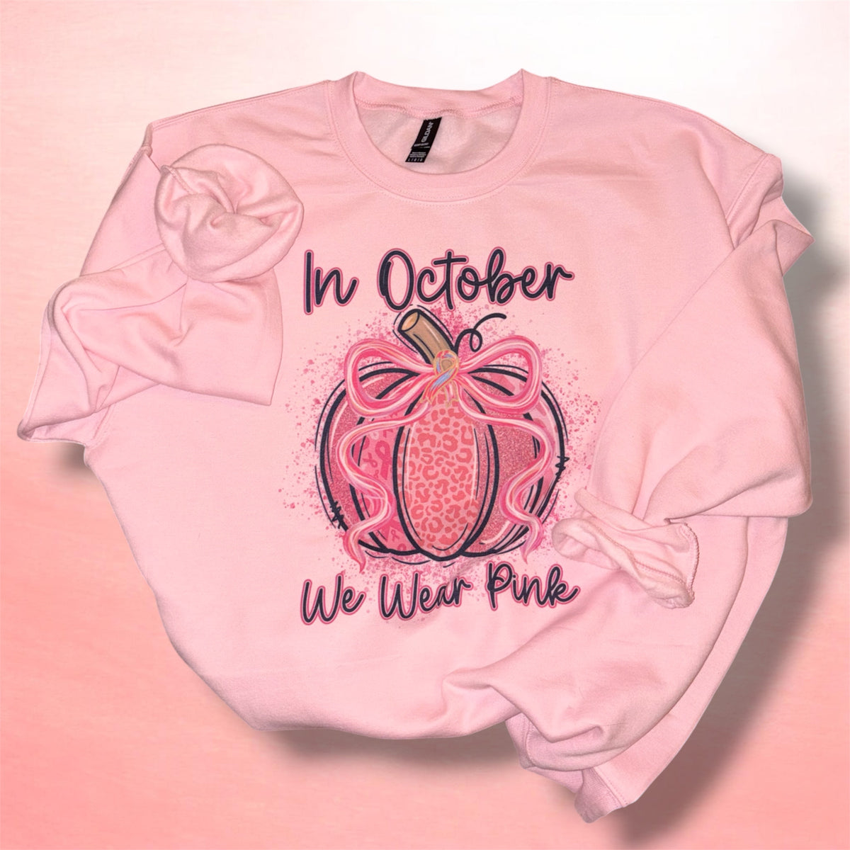 In October we wear pink