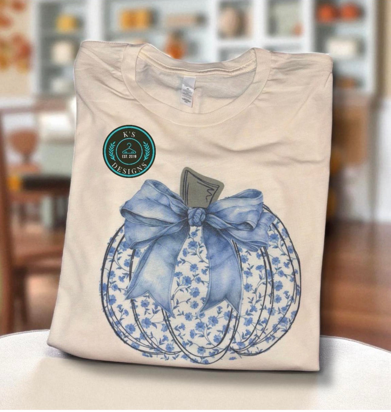 Floral Pumpkin