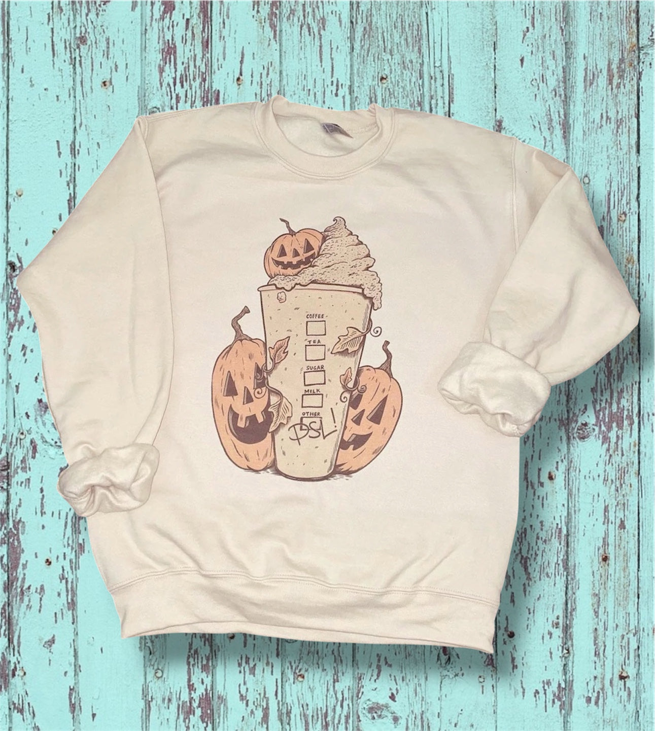 Pumpkin spice coffee