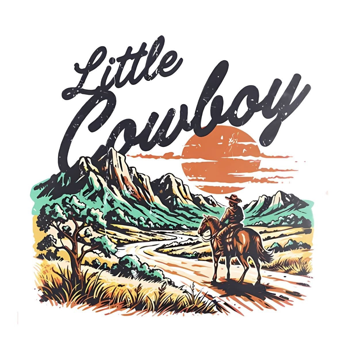 Western sublimation prints by size