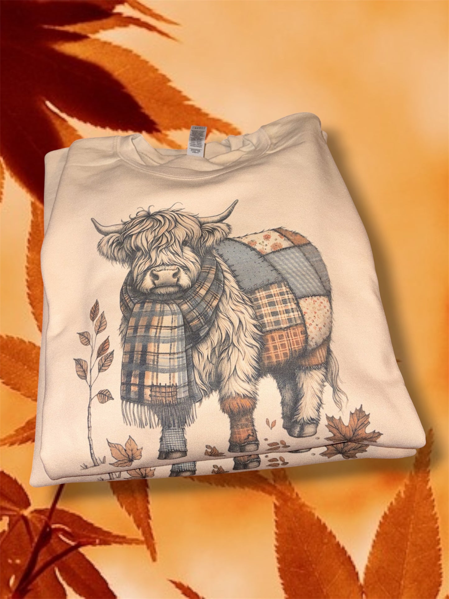 Fall Highland Cow
