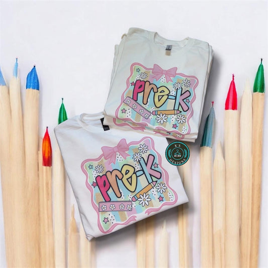 Pre-k teacher T shirt