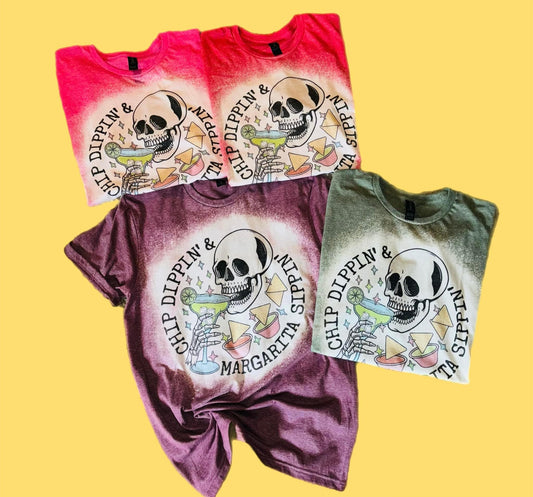 Custom Bleached T-Shirt