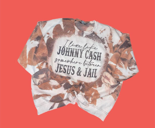 Custom Bleached Sweatshirts