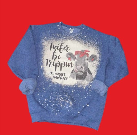 Custom Bleached Sweatshirts