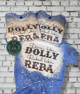 Diva like Dolly Rebel like Reba